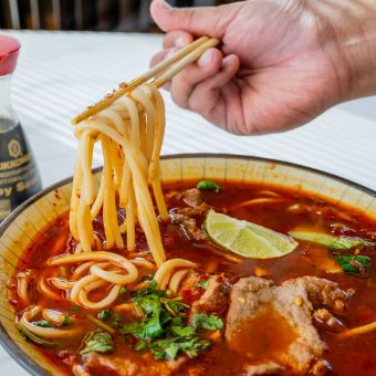 Spicy Beef Noodle Soup