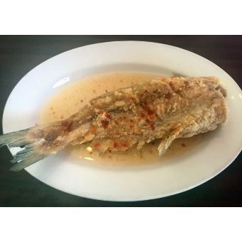 38. Deep Fried Catfish( whole fish bone-in)