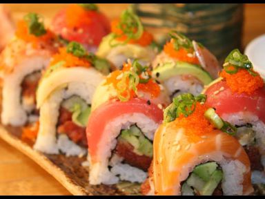 Spicy Rainbow Roll