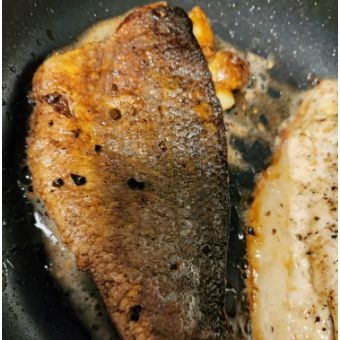 Japanese Seabass(Pan fried & Broiled)