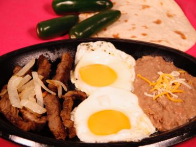 67. Fajita and Eggs