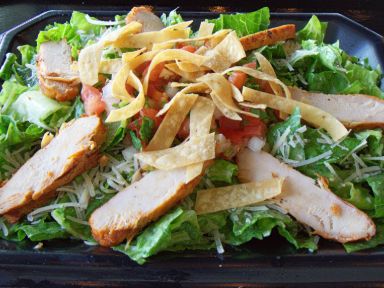 34. Southwest Chicken Caesar Salad