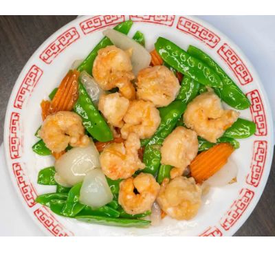 Shrimp w/ Snowpeas