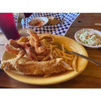 Catfish & Shrimp Combo