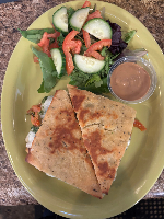 Green Chile Caprese Panini