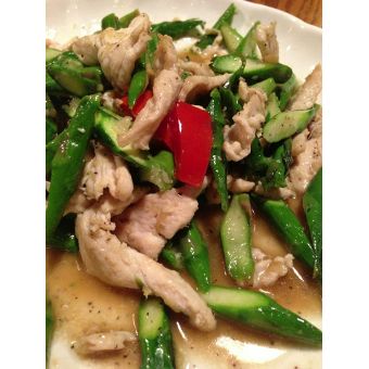 Chicken with Asparagus