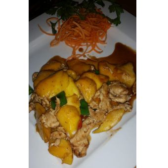 Malaysian Mango Chicken Lunch