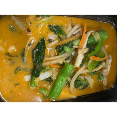 Thai green curry vegetable