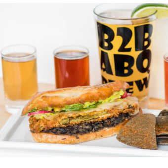 Crispy Nopales Milanesa