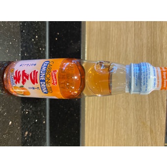 Orange Ramune Soda