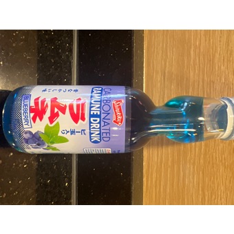 Blueberry Ramune Soda