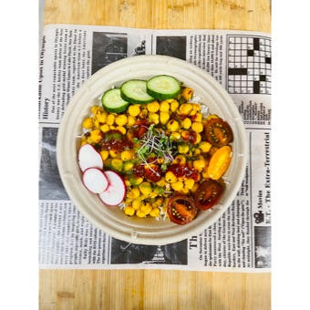 Chana Masala Curry Bowl