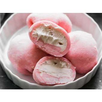 Strawberry Mochi Ice Cream