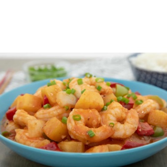 61. stir fry shrimp