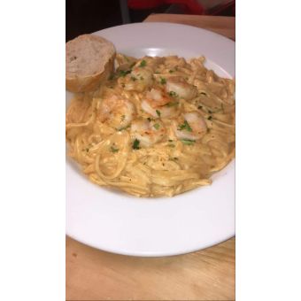 Cajun Shrimp Alfredo