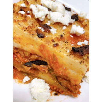 Vegetarian Mousaka Dinner