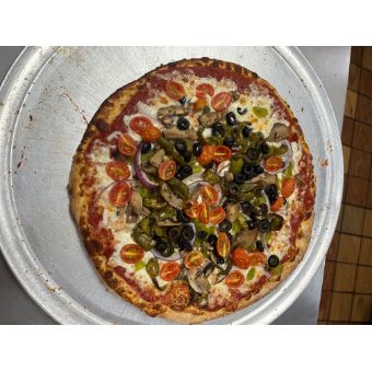 VEGETARIAN STYLE PIZZA