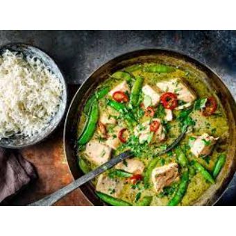 53. Green Curry Fish Filet