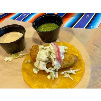 Battered Avocado Tako