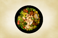 D1. Diced Vegetables and Almond