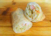3. Spring Roll (chicken & shrimp)