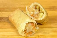 2. Vegetable Spring Roll (1pc)