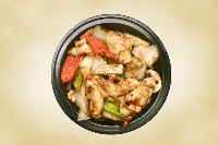 74. Chicken with Black Bean Sauce