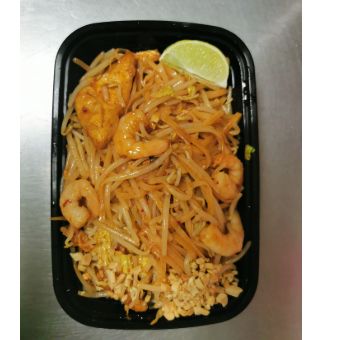 Pad Thai Beef, Chicken, or Shrimp Noodles (with Peanuts)