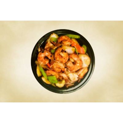 94. Shrimp with Black Bean Sauce