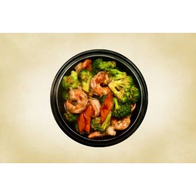 91. Shrimp with Broccoli