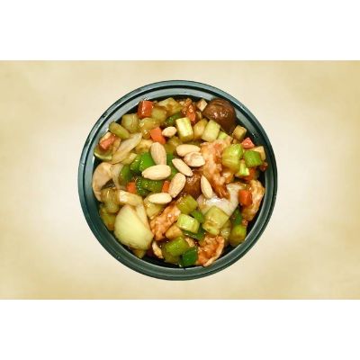 92. Shrimp with Vegetable and Almonds