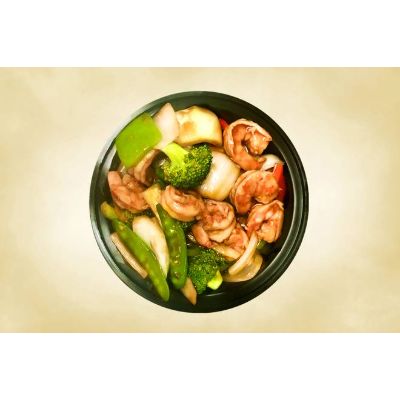 95. Shrimp with Mixed Vegetables