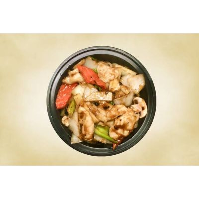 79. Chicken with Black Peppers Sauce