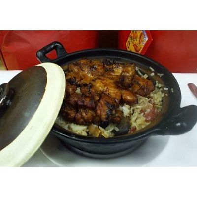 70. Special Clay Pot Rice With Grilled Chicken