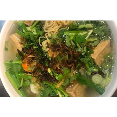 23. Egg Noodle Soup with Tofu &Vegetables