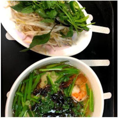 18.Clear Noodle With Prawn & Pork Soup