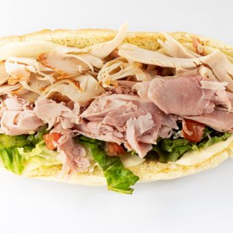 12” Turkey & Ham Sub