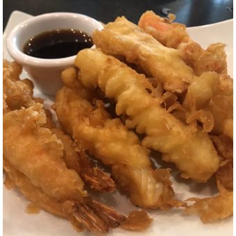 A12. Seafood Combo Tempura (9pcs)