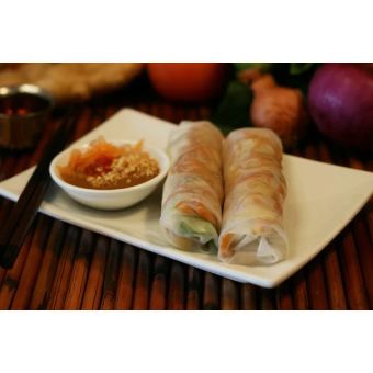 6. Vegetarian Salad Rolls - Gὀi cuốn chay