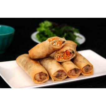 7. Vegetarian Egg Rolls - Chả giò chay