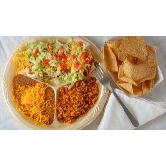 #2 Burrito Plate-