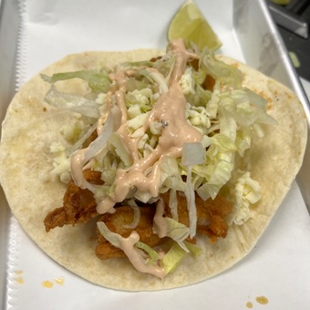 FRIED CHICKEN TACO