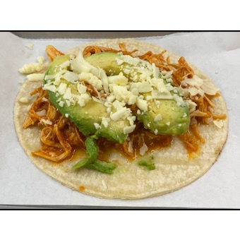 TINGA CHIPOTLE TACO