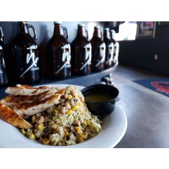 Black Eyed Pea & Corn Quinoa Salad GF