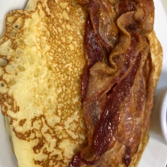 Bacon breakfast Crepe