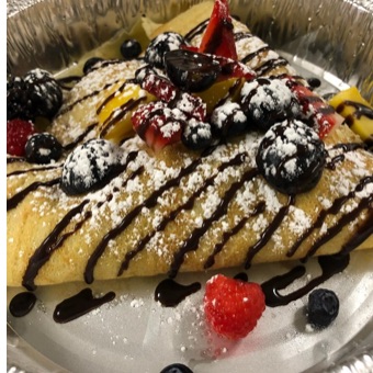 Mix Fruit Crepe