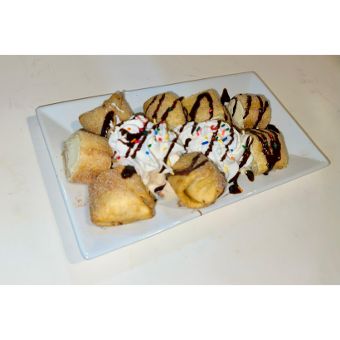 Cheese Cake Chimichanga