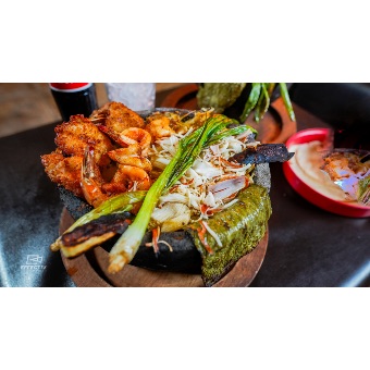 Seafood Molcajete