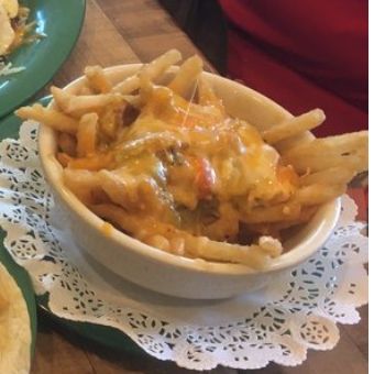 Green Chili Cheese Fries