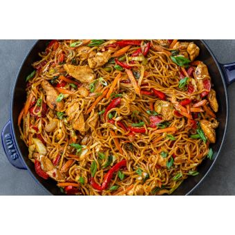 48. Yakisoba Noodle Dish